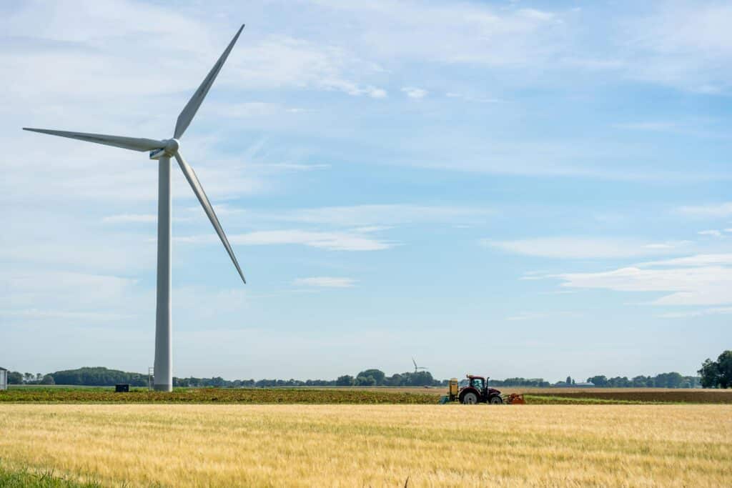 windmolen nederland boerderij platteland