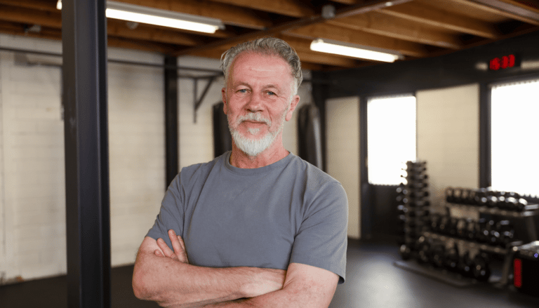 Ron Andreissen in zijn boksschool